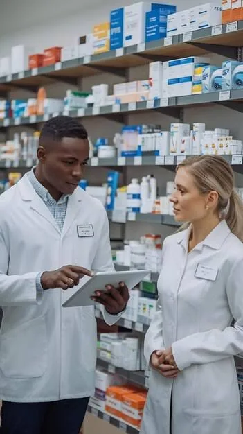 Friendly pharmacist at My Express Care Pharmacy